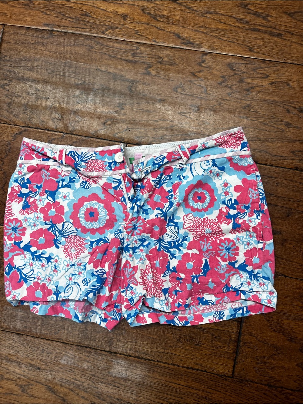 Lilly Pulitzer Women's shell‎ yeah Palm Beach Fit shorts